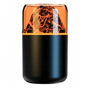 LED-Luftbefeuchter Aromatherapie Vulkan Feuer Effekt Diffusor