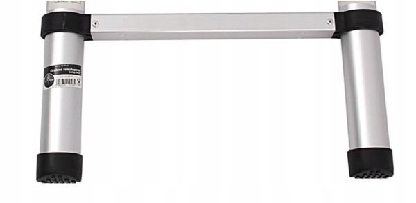 DRABINA ALUMINIOWA TELESKOPOWA 3.8m 1x13 150kg EN131