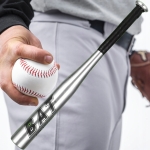KIJ BASEBALLOWY TRENINGOWY BAT BEJSBOLOWY 25" 64 CM ALUMINIOWY SREBRNY
