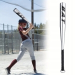 KIJ BASEBALLOWY TRENINGOWY BAT BEJSBOLOWY 25" 64 CM ALUMINIOWY SREBRNY