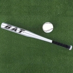 KIJ BASEBALLOWY TRENINGOWY BAT BEJSBOLOWY 25" 64 CM ALUMINIOWY SREBRNY