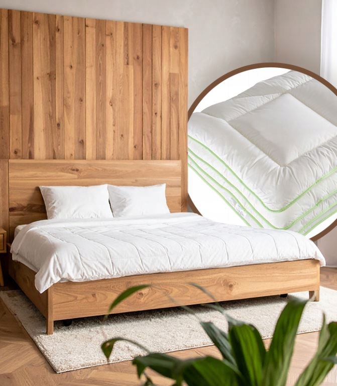 KOŁDRA BAMBOO 160X200 IMPERIAL BAMBUS POLIESTR CAŁOROCZNA ANTYALERGICZNA