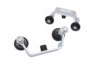 Torgriff 2 Rollen mit Stoßprofil 80