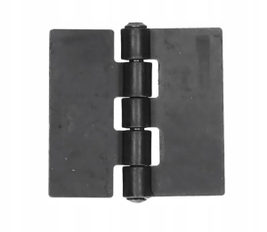 FLACHES SCHWEISSSCHARNIER DICK SCHWARZ 50x50x2mm