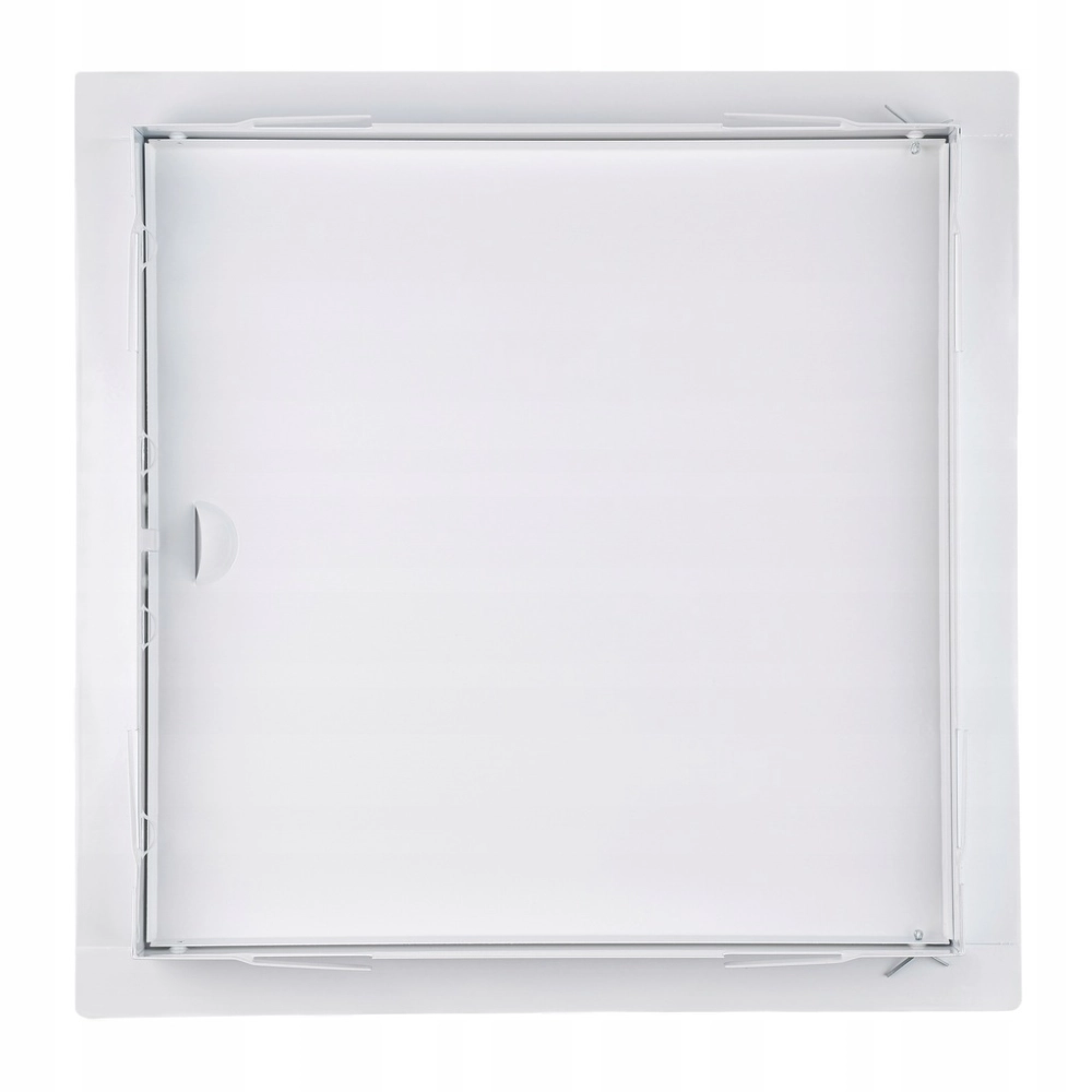 DRZWICZKI REWIZYJNE MALOWANE WYCZYSTKA METALOWA BIAŁA NA ZATRZASK 60x60 CM