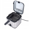 FRYTKOWNICA TRADYCYJNA OLEJOWA POJEMNA 2,5L MOCNA 1000W DO FRYTEK RYB