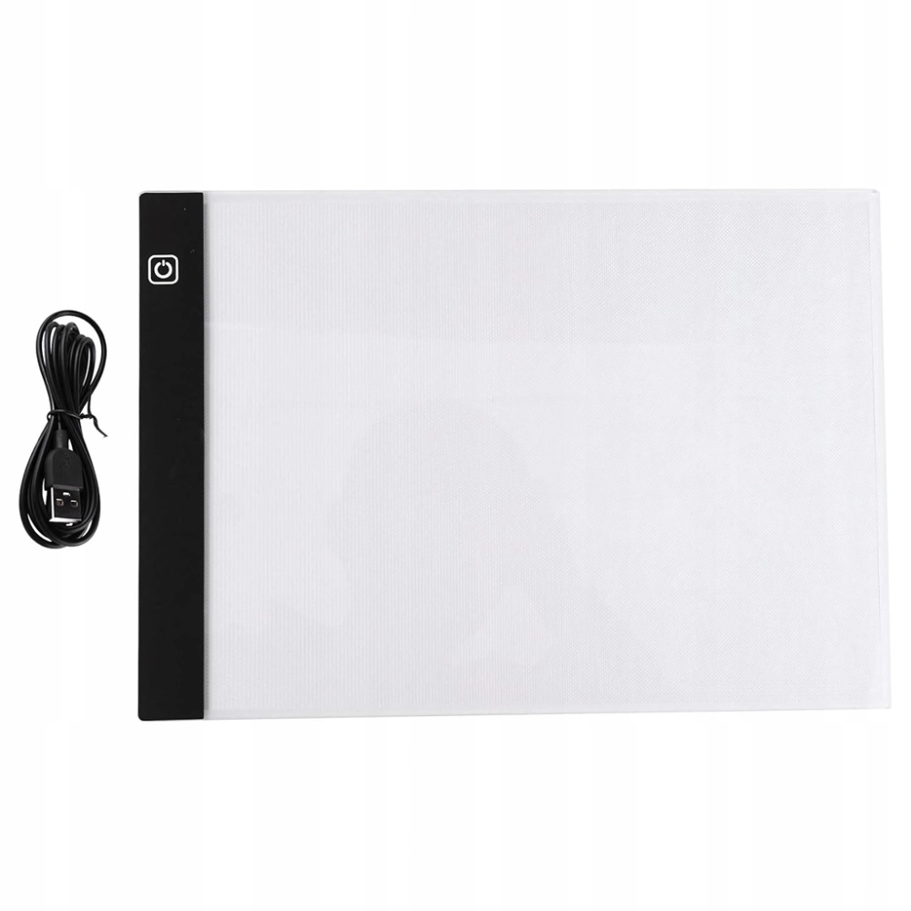 TABLET GRAFICZNY A4 PODKŁADKA PODŚWIETLANA DO RYSOWANIA KOPIOWANIA LED