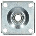 PODSTAWA ZAWIASA REGULOWANA M20 100x100x4 MM DO BRAMKI FURTKI BRAMY