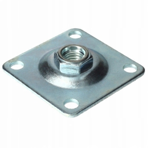 BASIS VERSTELLBARES SCHARNIER M18 90x90x4 MM FUSS FÜR VERSTELLBARE SCHARNIERE