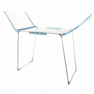 Balkon-Wäschetrockner mit Klappflügeln 20m Metall Klappbar