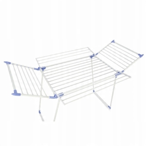 Balkon-Wäschetrockner 25m Stahl klappbar 4-flügelig Apollo