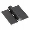 ZAWIAS DO SPAWANIA PŁASKI GRUBY DO MONTAŻU 125x125x4 MM ZE STALI CZARNY
