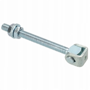 VERSTELLBARES AUSZIEHBARES SCHARNIER FÜR FLÜGELTORE M12X150/138/4 MM