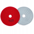 10X TARCZA DIAMENTOWA POLERSKA 80MM DO SZLIFOWANIA GRESU PŁYTEK NA RZEP 500