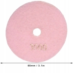 10X TARCZA DIAMENTOWA POLERSKA 80MM DO SZLIFOWANIA PŁYTEK NA RZEP 3000