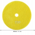 10X TARCZA DIAMENTOWA POLERSKA 80MM DO SZLIFOWANIA GRESU PŁYTEK NA RZEP 150