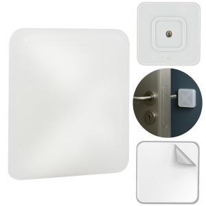 SCHUTZ-STOSSFÄNGER WANDBESCHRÄNKUNG KLEBBAR 50X50 MM TRANSPARENT