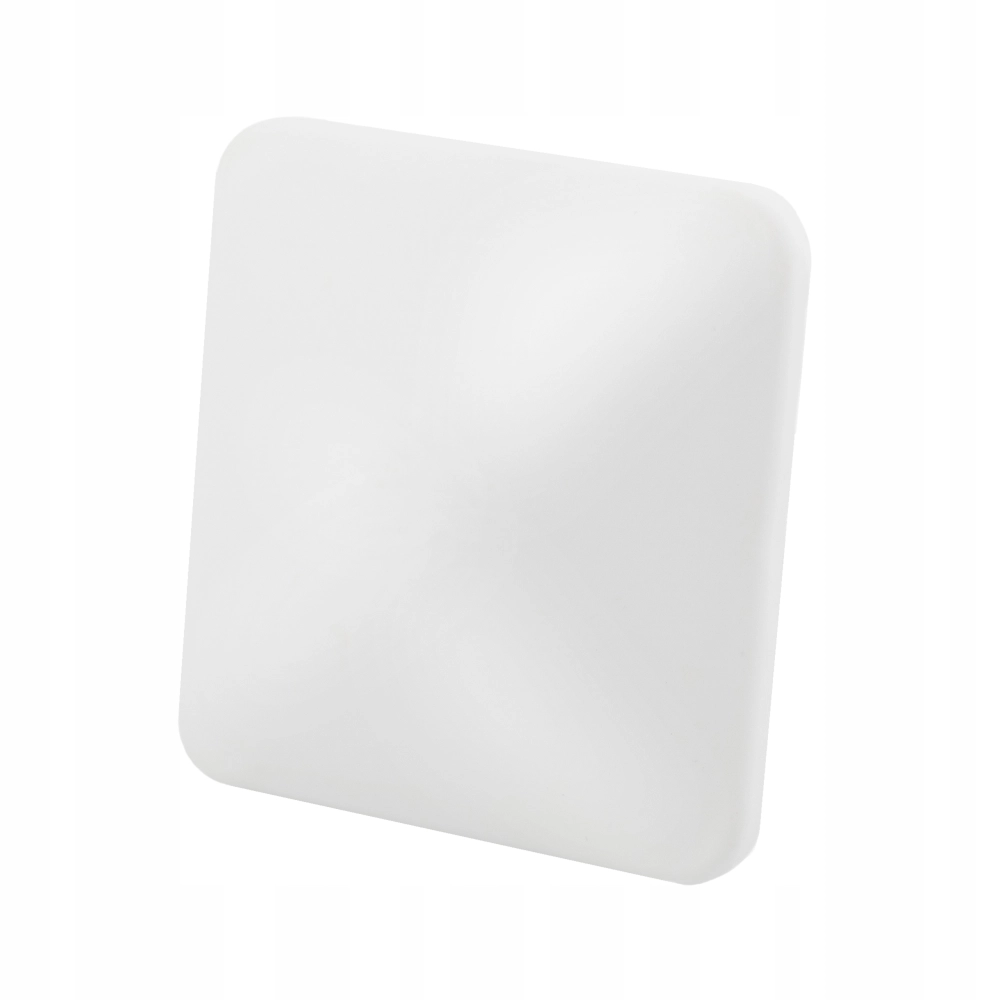 ODBOJNIK SAMOPRZYLEPNY OGRANICZNIK DRZWIOWY ŚCIENNY 50X50 MM BIAŁY CIEPŁY