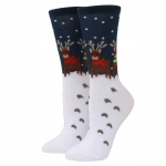 SKARPETY ŚWIĄTECZNE BAWEŁNIANE SKARPETKI NA ŚWIĘTA UNISEX 5 PAR ROZM 37-43
