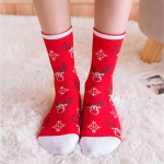 SKARPETY ŚWIĄTECZNE BAWEŁNIANE SKARPETKI NA ŚWIĘTA UNISEX 5 PAR ROZM 37-43