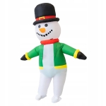 Aufblasbares Schneemannkostüm Aufblasbares Schneemannkostüm für Weihnachten