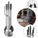 KAMIN-SET KAMIN-WERKZEUGSATZ KAMIN-ZUBEHÖR 5-TEILIG