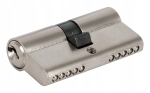 WKŁADKA DRZWIOWA 30X30MM DWUSTRONNA 3 KLUCZ NIKIEL