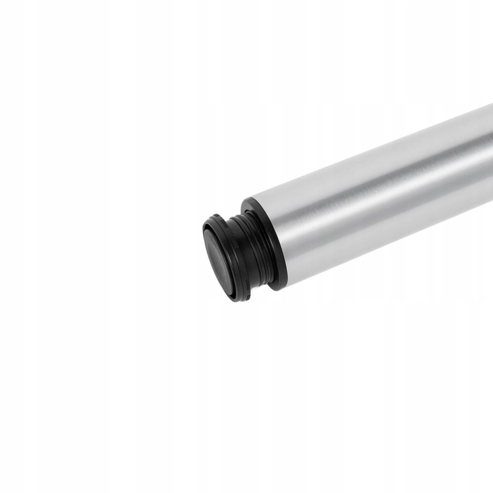 NOGA MEBLOWA ZESTAW 4 NÓG FI 60 MM DO STOŁU BLATU 71 CM OKRĄGŁA ALUMINIUM