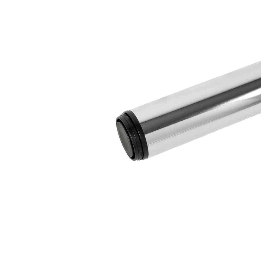 KOMPLET NÓG MEBLOWYCH FI 60 DO BLATU NOGA DO MEBLI 71 CM 4 SZT METAL CHROM