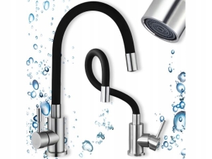 Küchenarmatur, flexible Schwenk-Spülbeckenarmatur