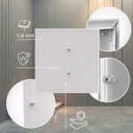 DRZWICZKI REWIZYJNE MASKUJĄCE OSŁONA INSTALACJI 100X120 CM REWIZJA BIAŁA