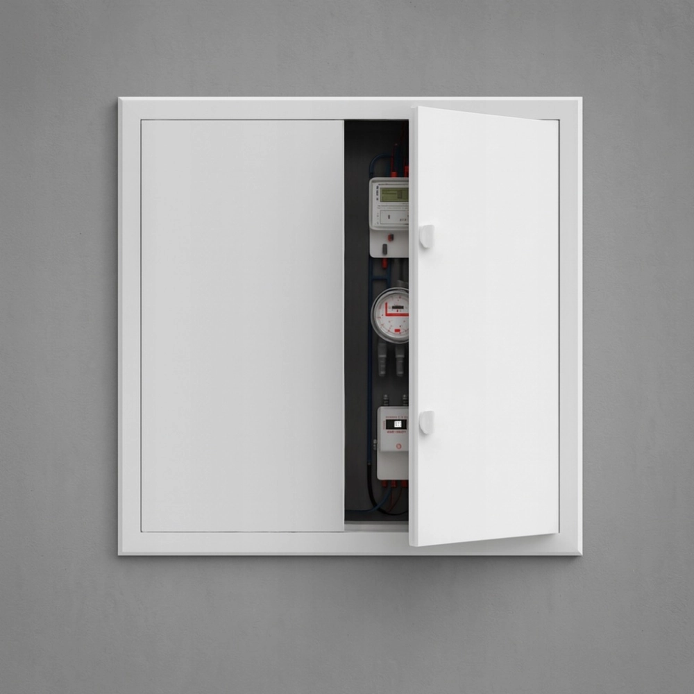 DRZWICZKI REWIZYJNE MASKUJĄCE OSŁONA INSTALACJI 100X120 CM REWIZJA BIAŁA