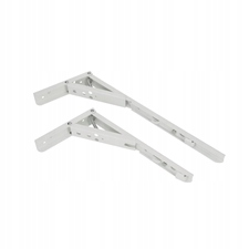 KĄTOWNIK SKŁADANY 200x1.4mm BIAŁY STALOWY Z MECHANIZMEM SPRĘŻYNOWYM