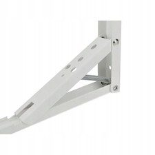 KĄTOWNIK SKŁADANY 200x1.4mm BIAŁY STALOWY Z MECHANIZMEM SPRĘŻYNOWYM