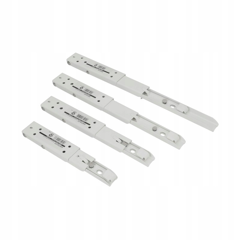 KĄTOWNIK SKŁADANY 200x1.4mm BIAŁY STALOWY Z MECHANIZMEM SPRĘŻYNOWYM