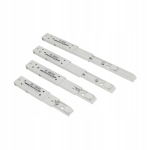 KĄTOWNIK SKŁADANY 200x1.4mm BIAŁY STALOWY Z MECHANIZMEM SPRĘŻYNOWYM