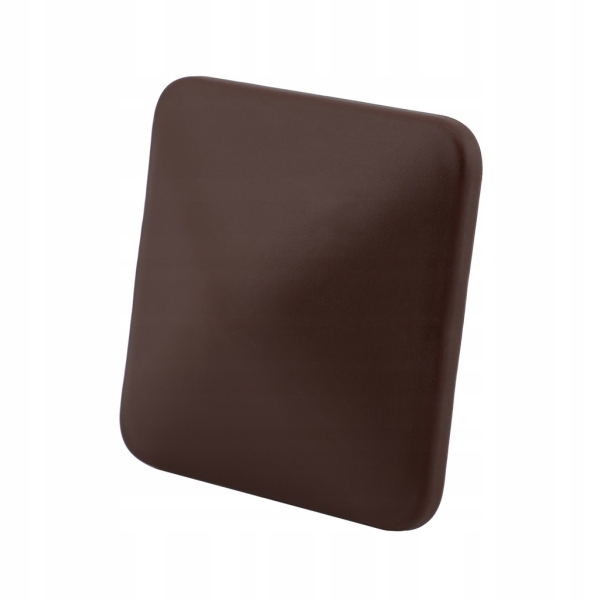 ODBOJNIK ŚCIENNY SAMOPRZYLEPNY OGRANICZNIK 50X50 MM BRĄZOWY ZESTAW 10 SZT