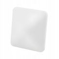 ODBOJNIK SAMOPRZYLEPNY OGRANICZNIK DRZWIOWY 50X50 MM BIAŁY CIEPŁY 10 SZTUK