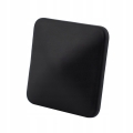 ZESTAW 10 ODBOJNIKÓW DRZWIOWYCH KWADRATOWY SAMOPRZYLEPNY 50X50 MM CZARNY