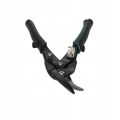 NOŻYCE DO BLACHY 250 mm, CR-MO, ZIELONE PRAWE HEAVY DUTY