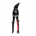 NOŻYCE DO BLACHY 250 mm, CR-MO, CZERWONE LEWE HEAVY DUTY