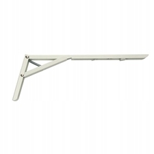 KĄTOWNIK SKŁADANY 350x1.4mm BIAŁY STALOWY Z MECHANIZMEM SPRĘŻYNOWYM