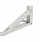 KĄTOWNIK SKŁADANY 350x1.4mm BIAŁY STALOWY Z MECHANIZMEM SPRĘŻYNOWYM