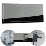 DRZWICZKI REWIZYJNE REWIZJA OSŁONA INSTALACJI 120X60 ZE STALI NIERDZEWNEJ