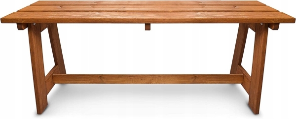 ŁAWKA DREWNIANA PROSTA OGRODOWA IMPREGNOWANA 120 cm