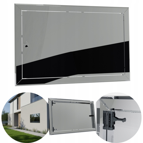DRZWICZKI REWIZYJNE OSŁONA INSTALACJI REWIZJA KLAPA 70X30 CM NIERDZEWNE