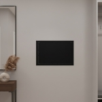 DRZWICZKI REWIZYJNE OSŁONA INSTALACJI REWIZJA KLAPA 70X30 CM METAL CZARNE