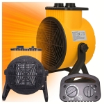 ELEKTRYCZNA NAGRZEWNICA CERAMICZNA GRZEJNIK DMUCHAWA FARELKA 2kW 2000W