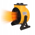 ELEKTRYCZNA NAGRZEWNICA CERAMICZNA GRZEJNIK DMUCHAWA FARELKA 2kW 2000W