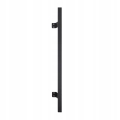 ANTABA DRZWIOWA UCHWYT DO DRZWI 65 CM KWADRATOWY POCHWYT 25X25 MM CZARNY